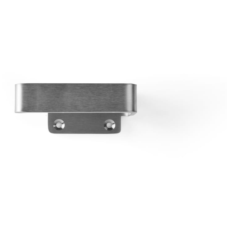 Bastant Design toiletrulleholder, venstre, børstet stål