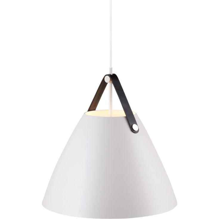 Dftp Strap pendellampa, vit, Ø36 cm