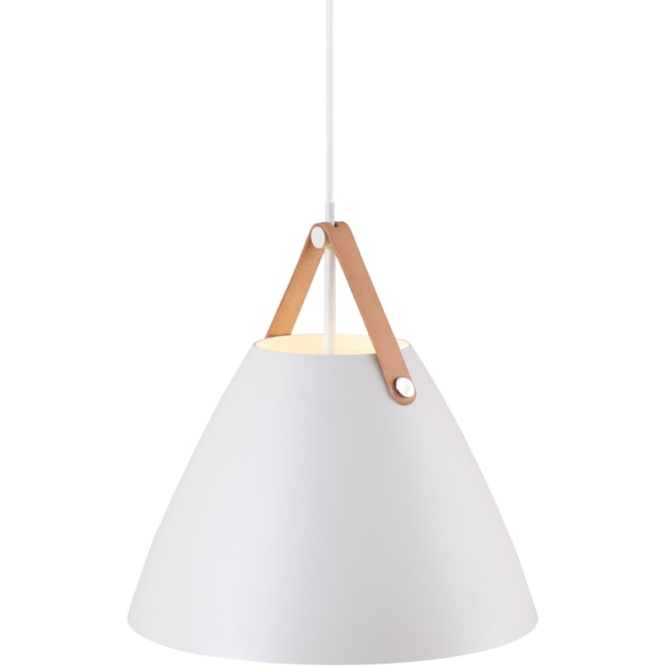 Dftp Strap pendellampa, vit, Ø36 cm