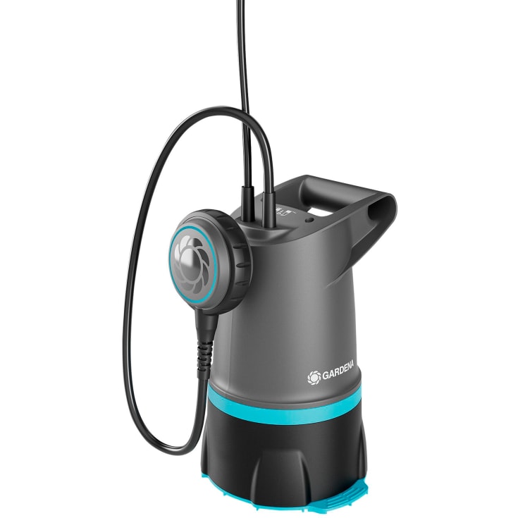 Gardena Basic nedsenkbar pumpe 20000 for rent og skittent vann