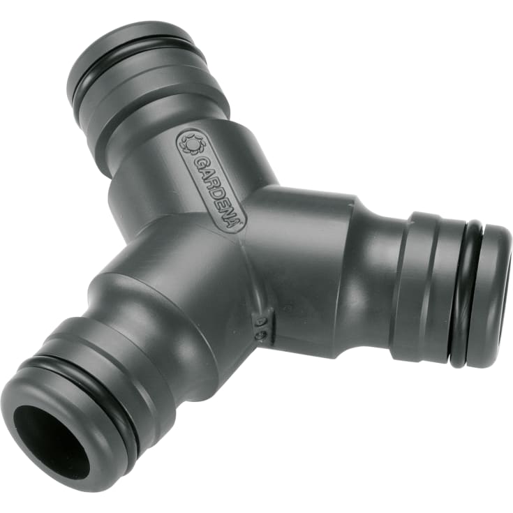 Gardena profi maxi-flow 3-veis skjøtekobling