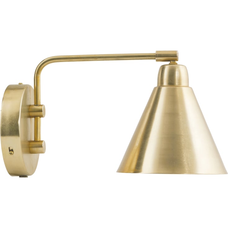 House Doctor Game vegglampe, 15,5 cm, messing