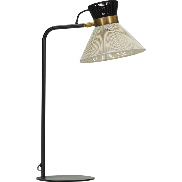 House Doctor Cord bordlampe, sort