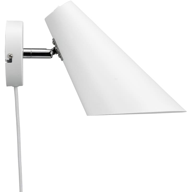 Dyberg Larsen Cale vägglampa, vit