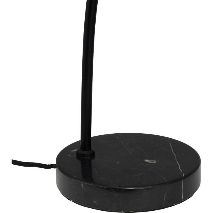 Dyberg Larsen Eric marmorbordlampe, svart