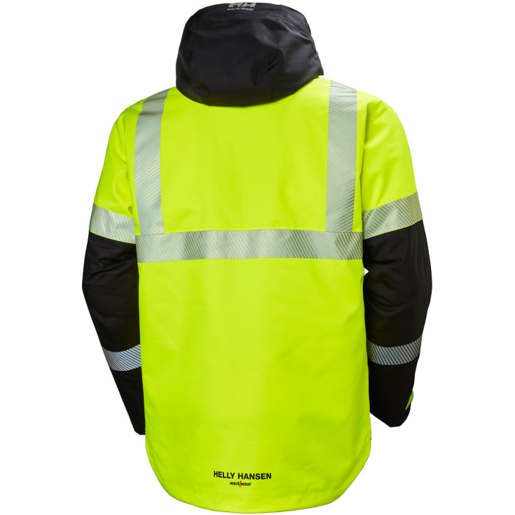 Helly Hansen ICU allværs vinterjakke, hivis gul, str. 4XL