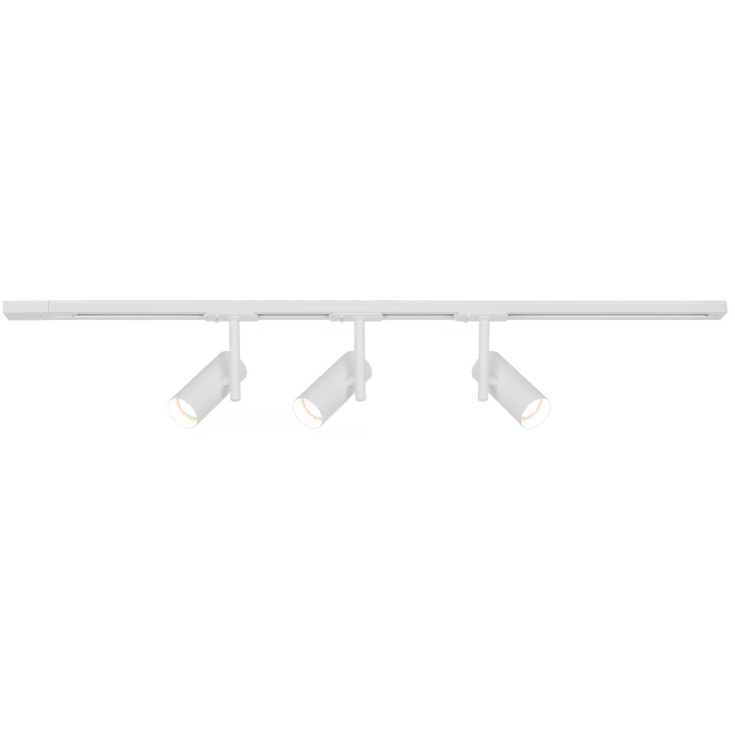 Nordlux Jerome Link 3 skinnespots + 1 meter strømskinne, hvid