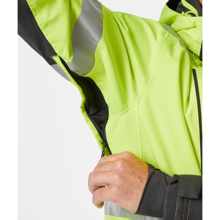 Helly Hansen Alna 2.0 skalkjeledress, Hi-vis gul/charcoal, C52