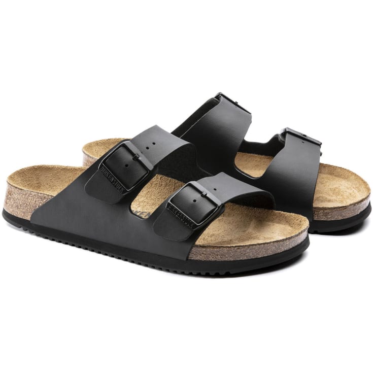 Birkenstock Arizona Prof Regular Fit sandaler, Sort, 44