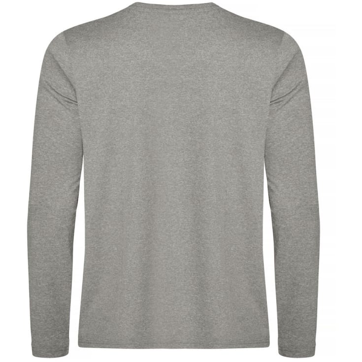 Clique Basic Active-T langermet T-skjorte, gråmelert, L