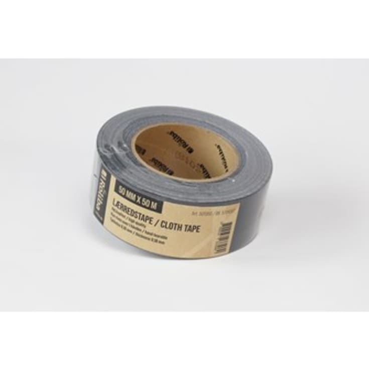 Roliba gaffatape, 50 mm x 50 m, sort