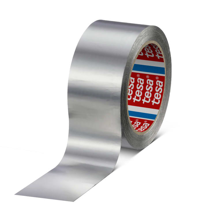 tesa aluminiumtejp 60650, utan foder, 500 mm x 50 m, 50µ