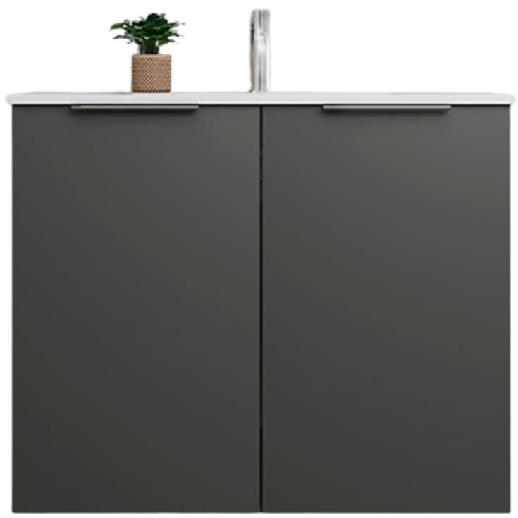 Sanibell Online möbelpaket, omonterad, 81x36 cm, matt antracit