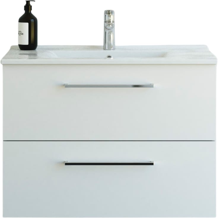 Dansani Mido+ møbelpakke, 81x45,5 matt hvit