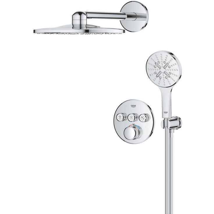 Grohe Grohtherm SmartControl 310 brusesæt, krom