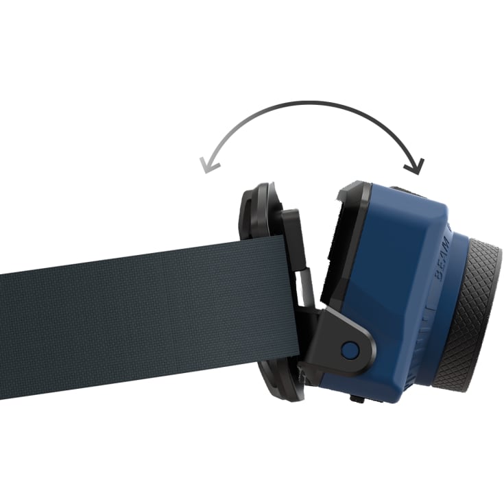 Genopladelig pandelampe ZOOM, 220 lumen