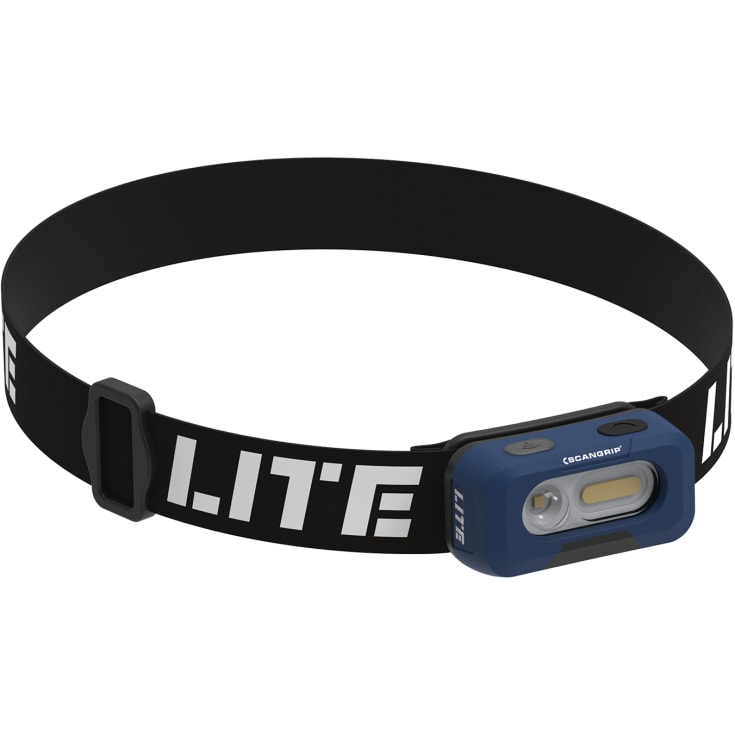 Genopladelig pandelampe HEAD LITE, vandtæt, COB-LED, 150 lumen