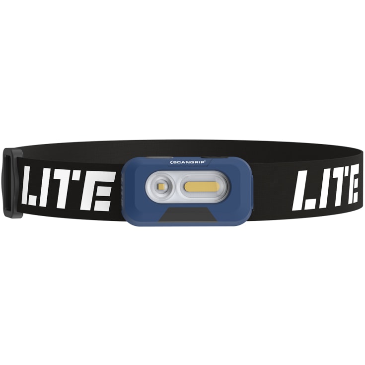 Genopladelig pandelampe HEAD LITE, vandtæt, COB-LED, 150 lumen