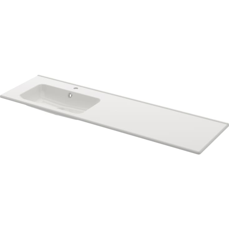 Svedbergs Nerby servant, 161x46 cm, venstre, hvit