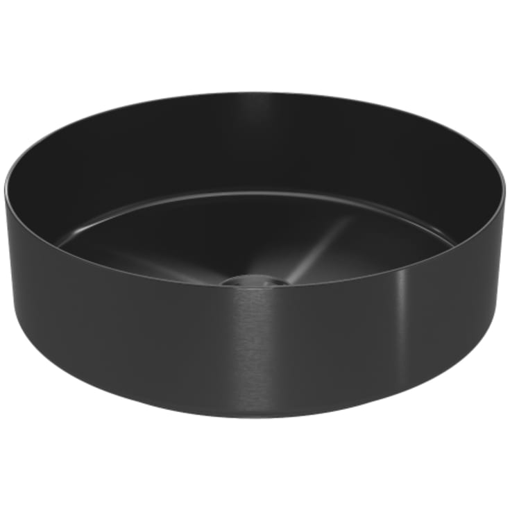 Svedbergs Stora servant, Ø40 cm, børstet sort krom