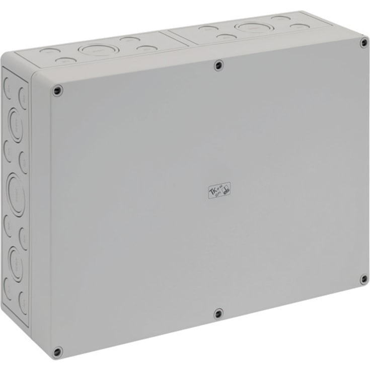 Boks TK PS 3625-11-M, 361 x 254 x 111 mm, grå
