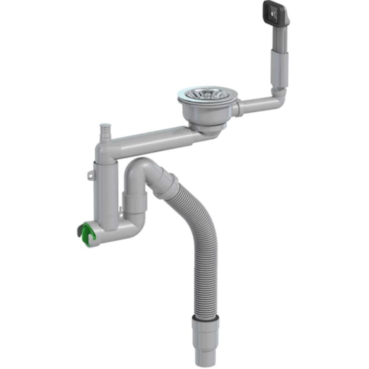 Lavabo Prevex Smartloc 1 avløpssett, 1 kumme, krom
