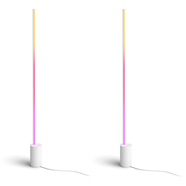 Philips Hue Signe Gradient golvlampa, vit, 2 stk