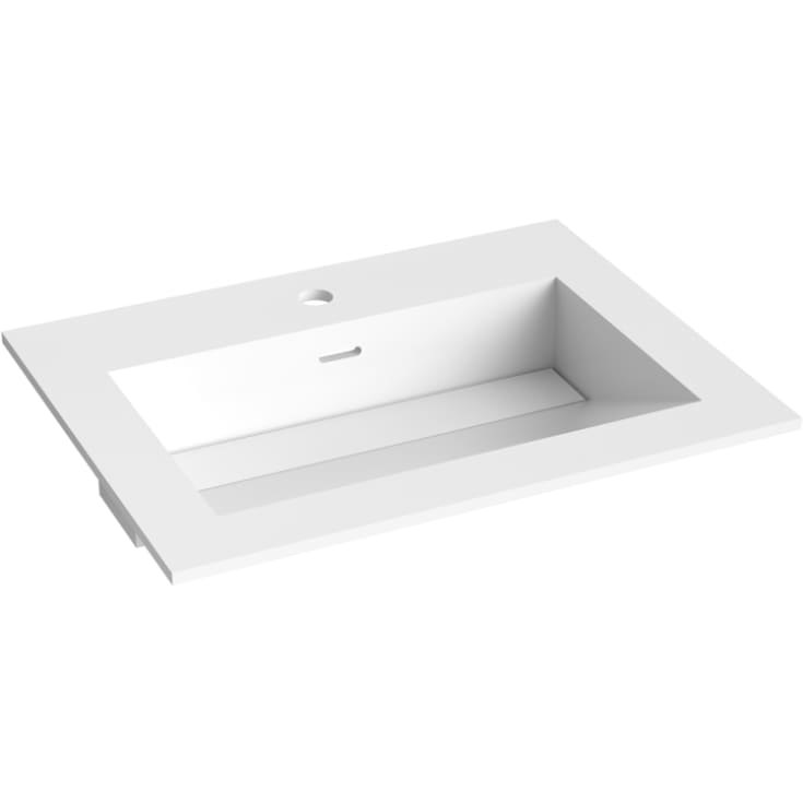 Korsbakken Corian servant, 60x46,5 cm, hvit