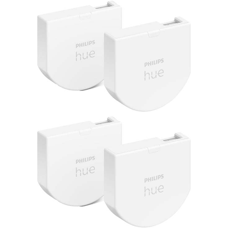 Philips Hue väggströmbrytare för infälld installation, 4-pack