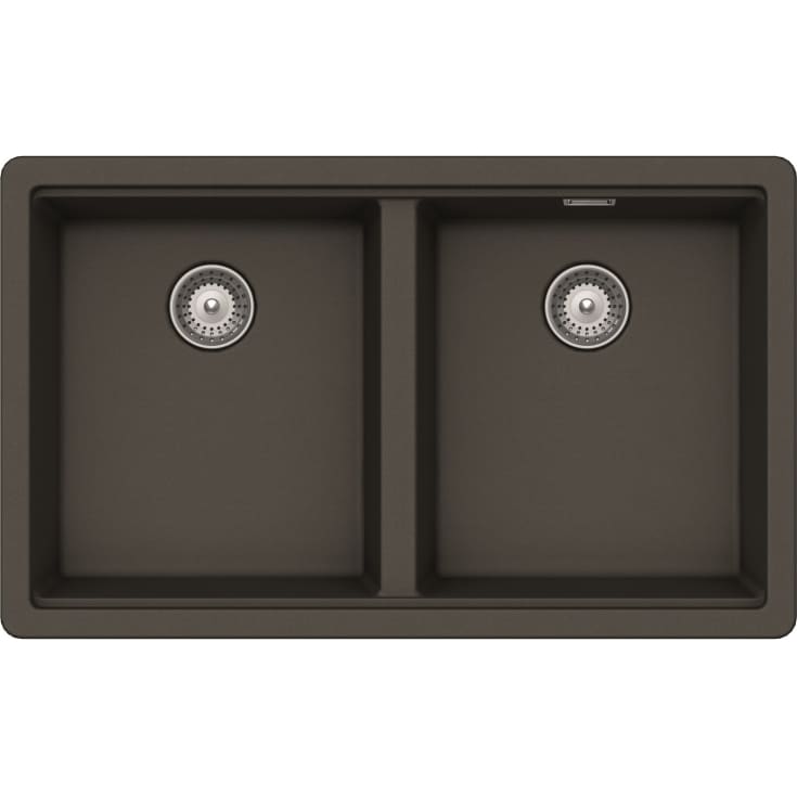 Nordic Tech Quartz kjøkkenvask, 75 x 45,6 cm, grå