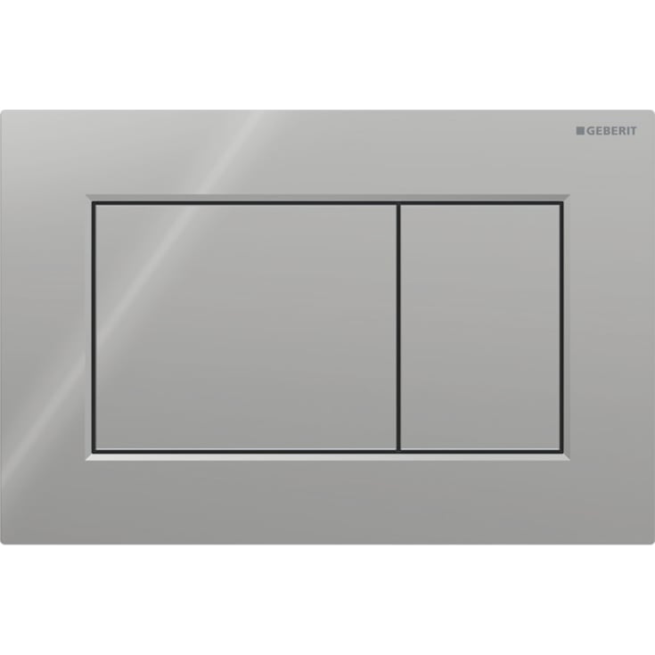 Geberit Sigma 01 Square betjeningsplate, krom