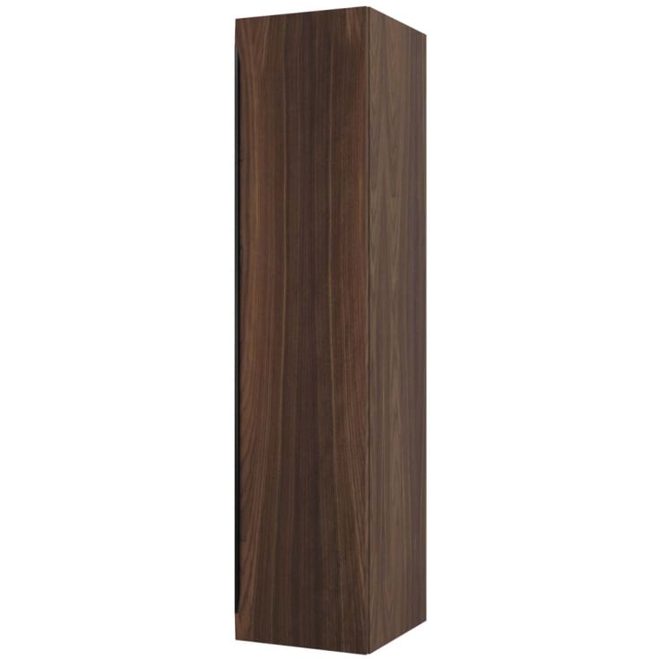 Linn Bad Mari høyskap, 40x174 cm, venstre, innredning A, valnøtt