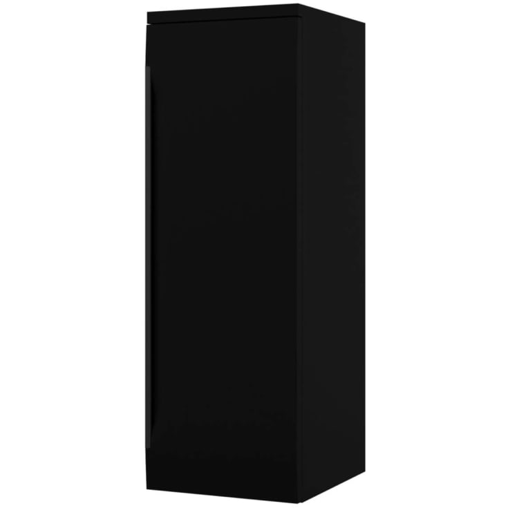 Linn Bad Mari veggskap, 30x87,8 cm, matt sort