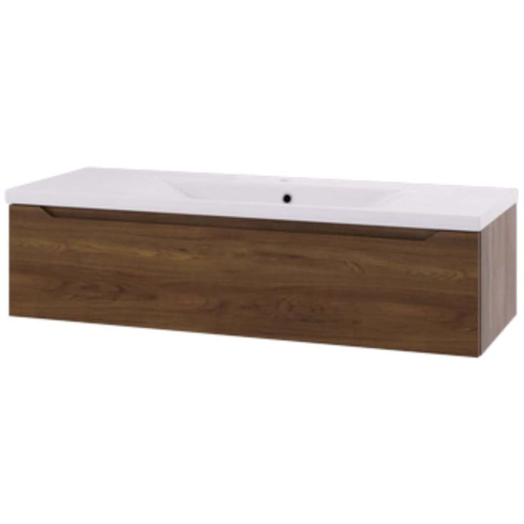 Linn Bad Emma underskap, 120x45,7 cm, mørk eik