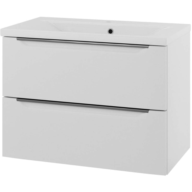 Linn Bad Mari underskap, 120x45,6 cm, matt hvit
