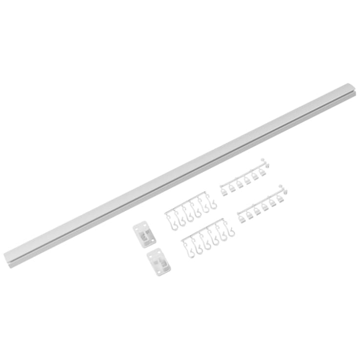 Leijma Stabil dusjforhengstang, 120 cm, hvit