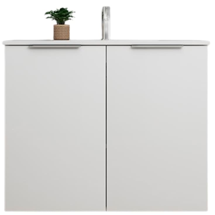 Sanibell Online møbelpakke, 81x36 cm, hvid højglans
