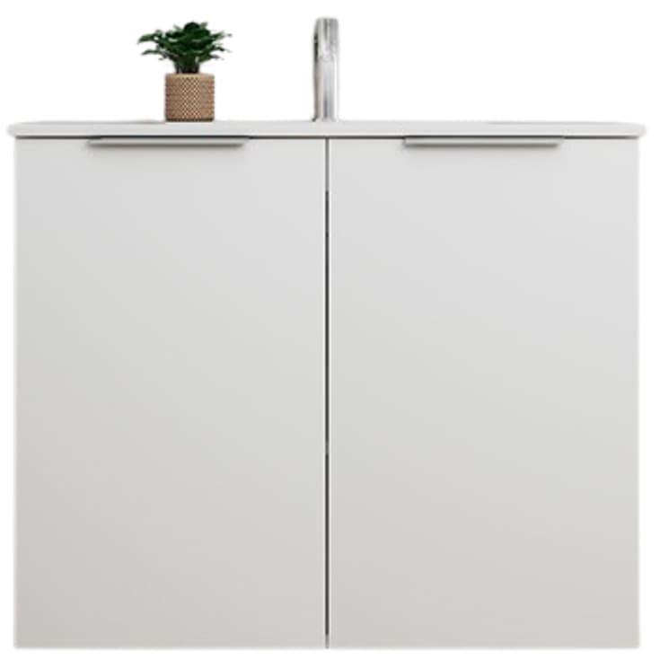 Sanibell Online möbelpaket, 81x36 cm, matt vit