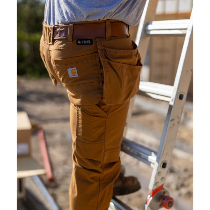 Carhartt Steel Cargo Craft Bukser, Carhartt Brun, W34/L30