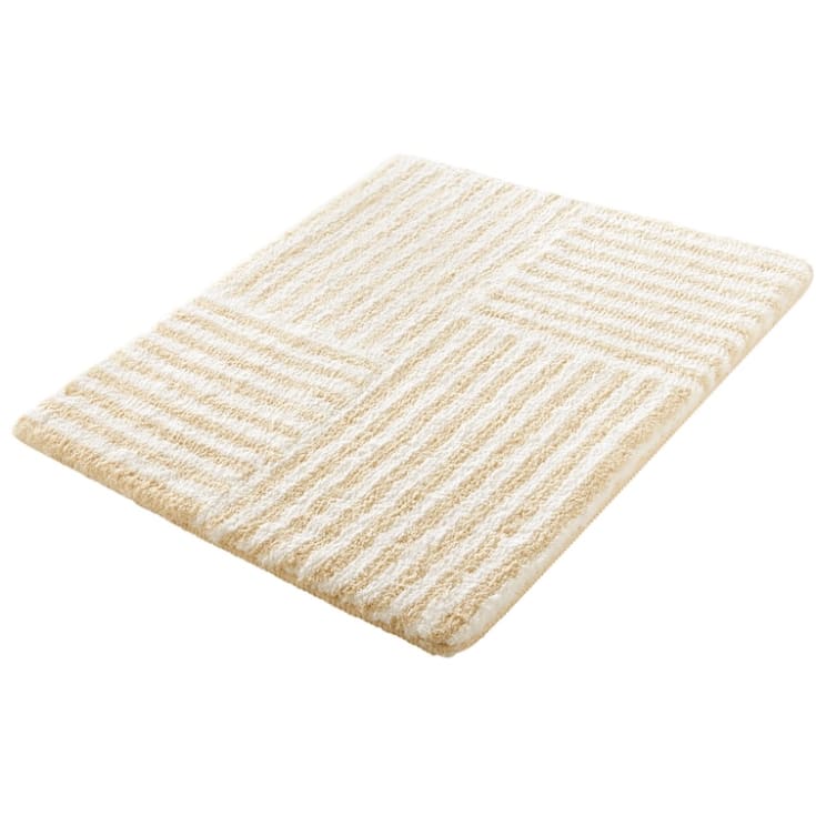 Kleine Wolke badematte chelsea sandbeige 60x90 cm