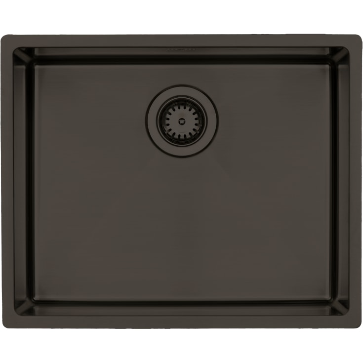 Lavabo Kubus 500 kjøkkenvask, 54x44 cm, mørk bronse