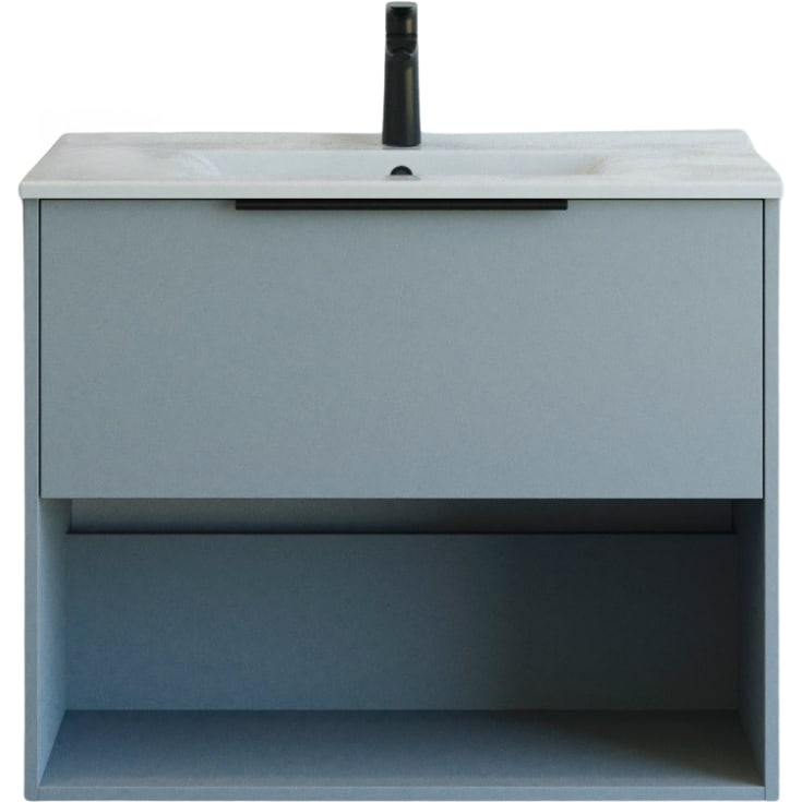 Dansani Mido+ Classic möbelpaket, 81x44 cm, matt ljusblå
