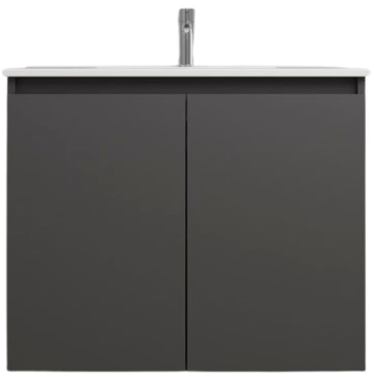 Sanibell Online møbelpakke, usamlet, 81x46 cm, matt antrasitt