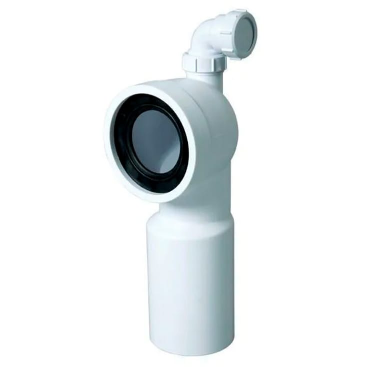 Purus klosett-stuss, 90°, Ø40 mm, Ø110 mm