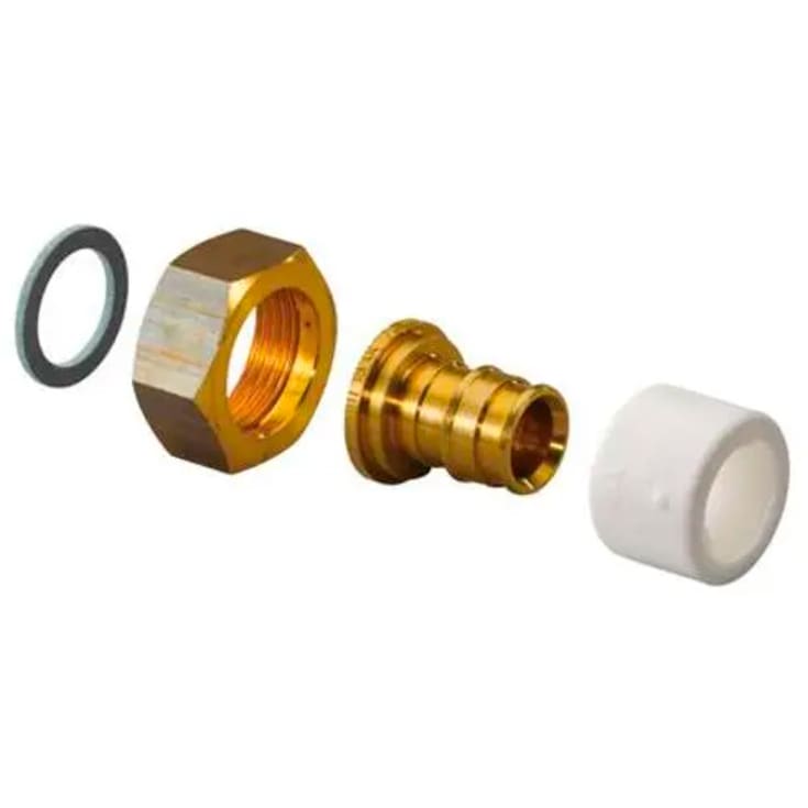 Uponor Q&E rettnippel, 18 mm x 3/4"