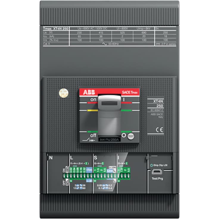 XT4S 250 EKIP LS/I IN=250A 3P