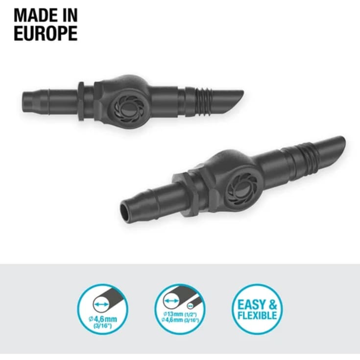 Gardena micro-drip samleled 13mm til 4,6mm - 10 stk