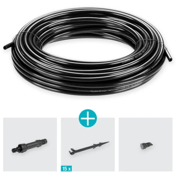 Gardena Micro-Drip-System grønnsaks- og planteradsett (15 m)