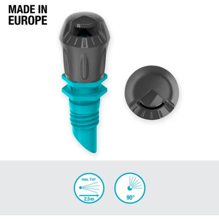 Gardena micro-drip finregndyse 90°