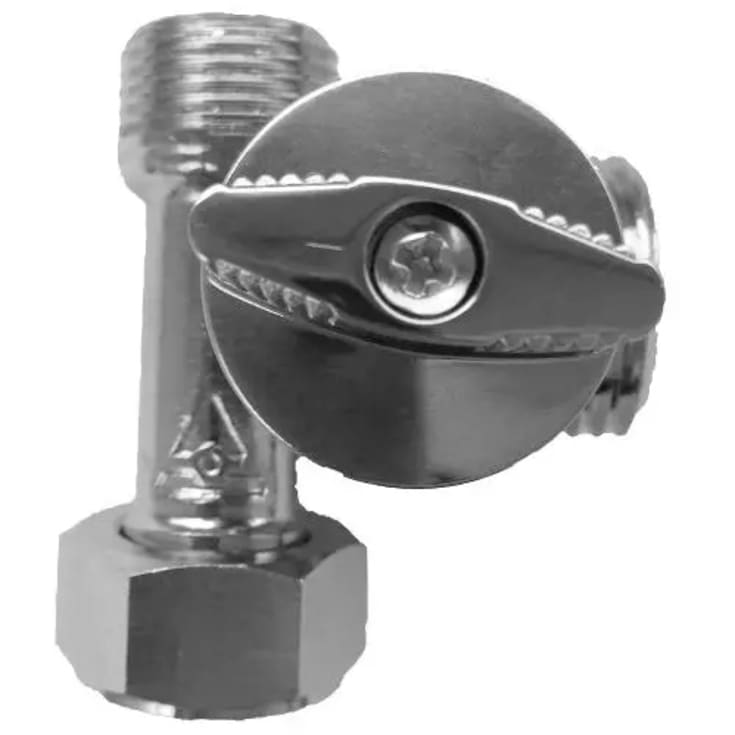 Sanipex kombikran, 3/8" x 1/2" x 3/8"